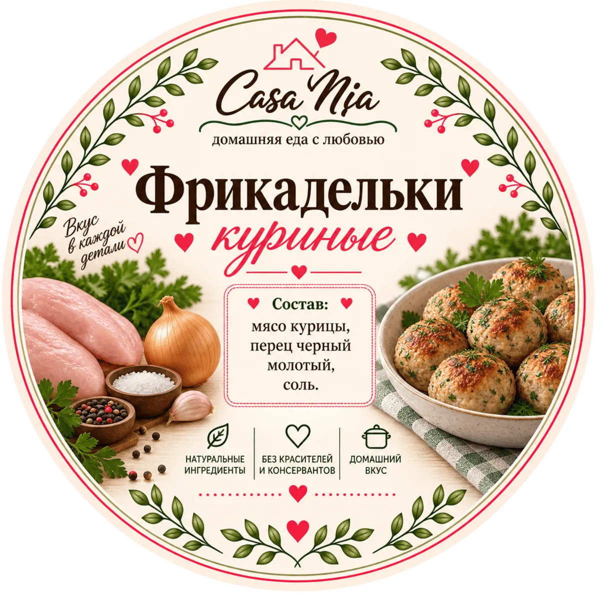 Фрикадельки куриные филейные