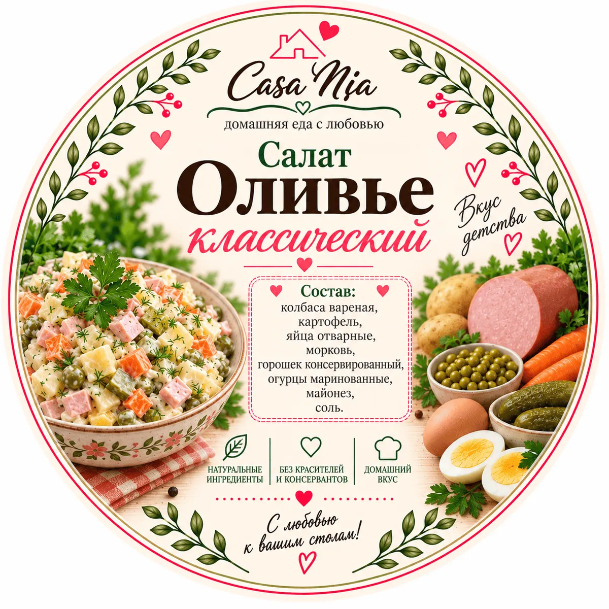 Салат «Оливье»