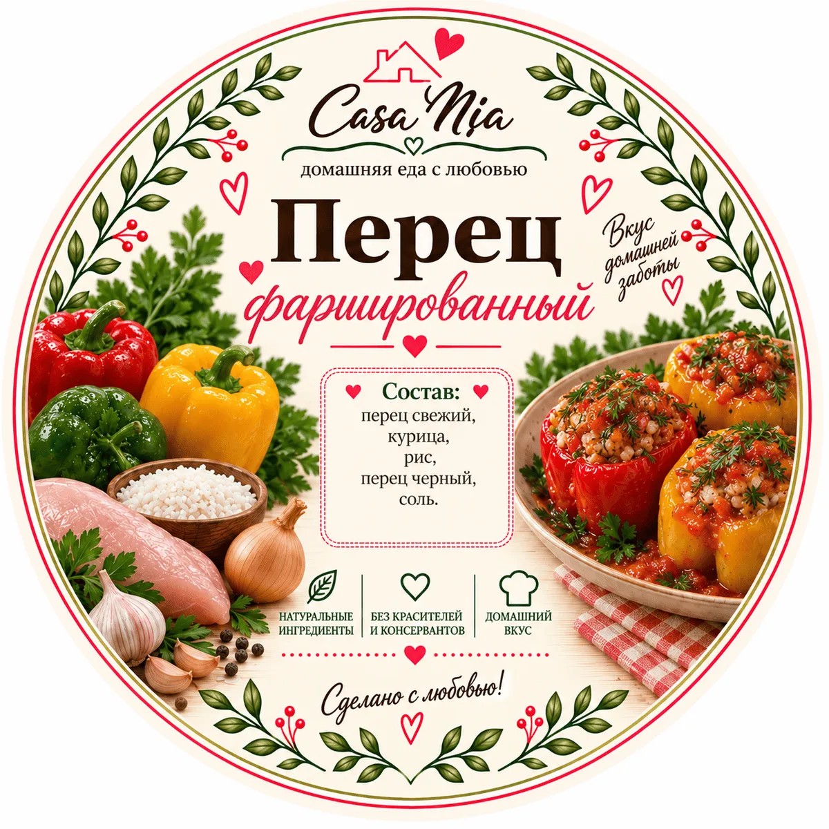 Перец фаршированный (готовый)