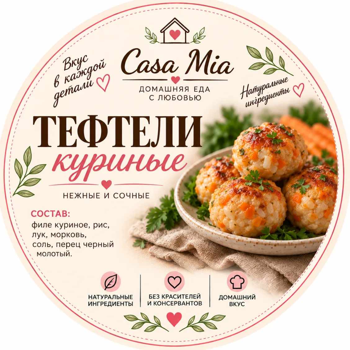 Тефтели куриные
